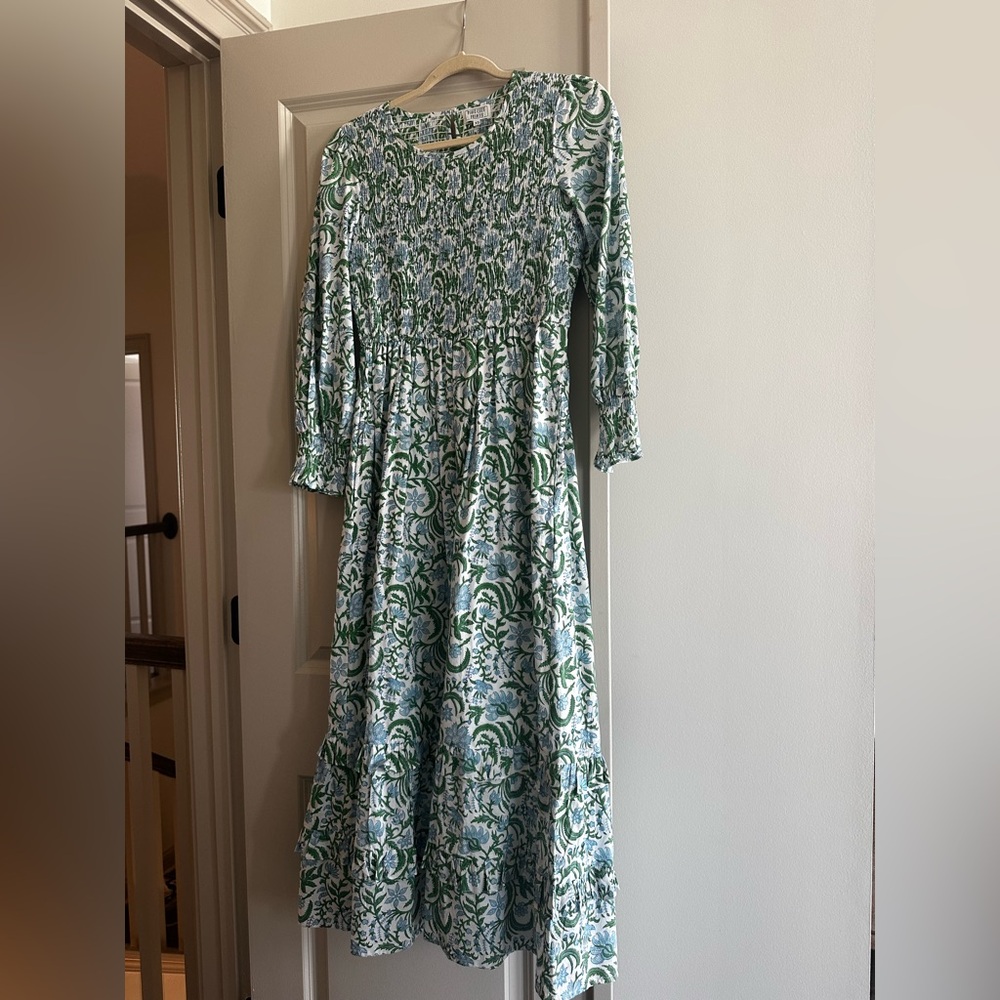 Pink city prints dress size XS